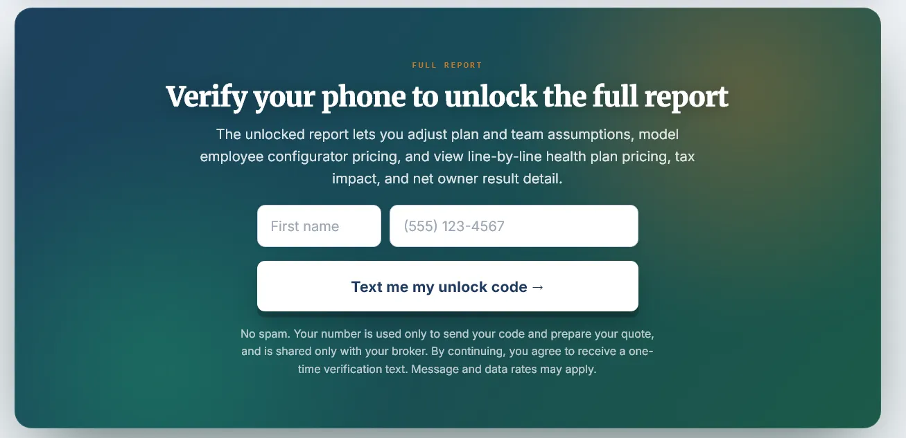Phone check gate